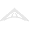 Ekena Millwork Pitch Stanford Architectural Grade PVC Gable Pediment, 48"W x 22"H x 1"P (11/12) GPP048X022X100STA - alternate 4